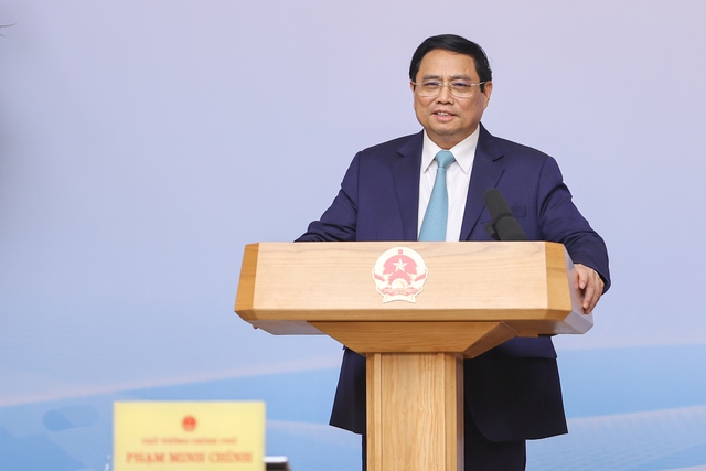 Thủ tướng Phạm Minh Chính: Chúng ta có thêm sự tự tin, kinh nghiệm, nhận thức rõ hơn về tiềm năng khác biệt, cơ hội nổi trội, lợi thế cạnh tranh của du lịch Việt Nam để bước vào giai đoạn phát triển mới-Ảnh VGP/Nhật Bắc